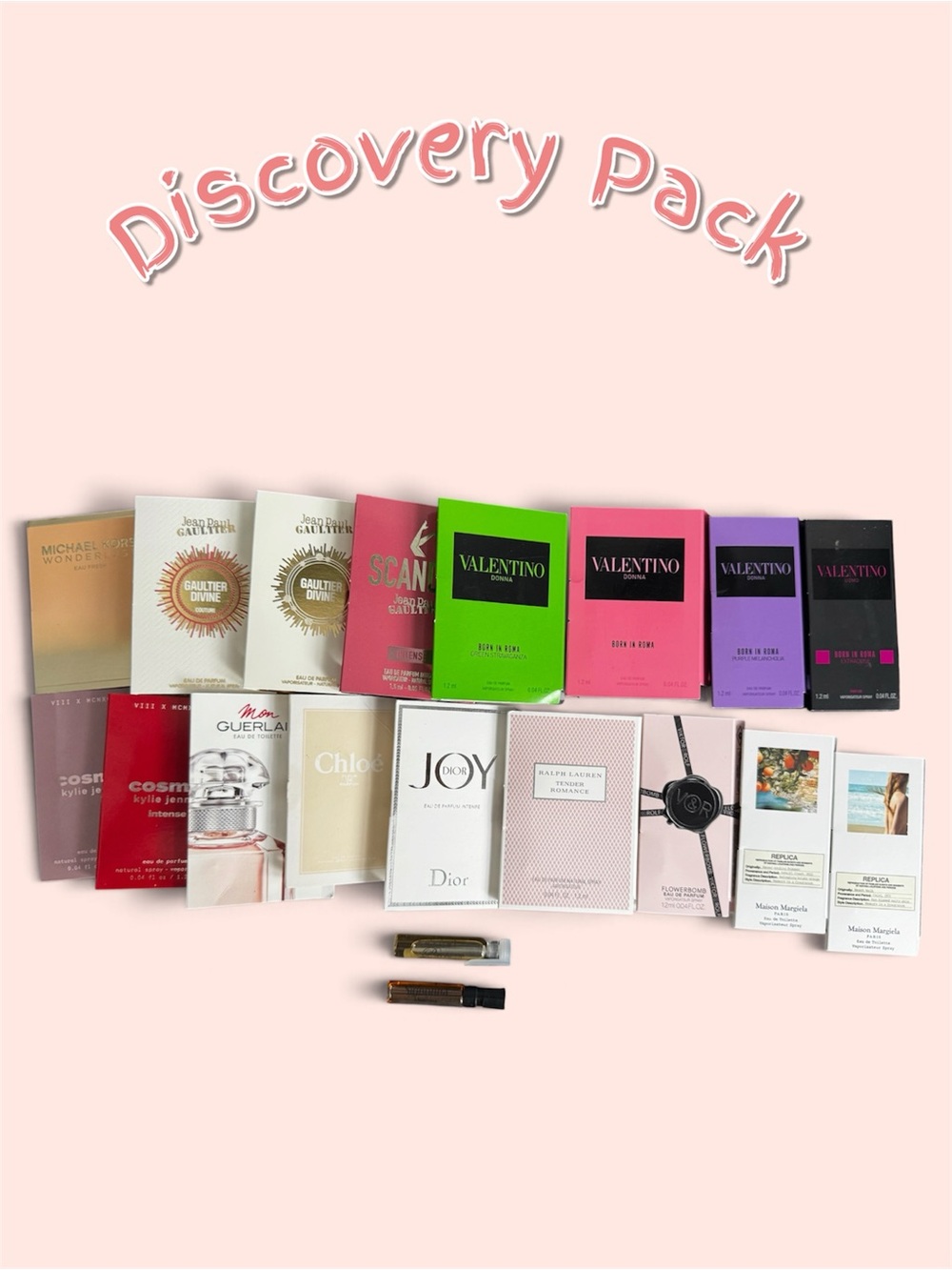 Assorted Women’s Skincare & Fragrance Discovery Pack - 19 sample
